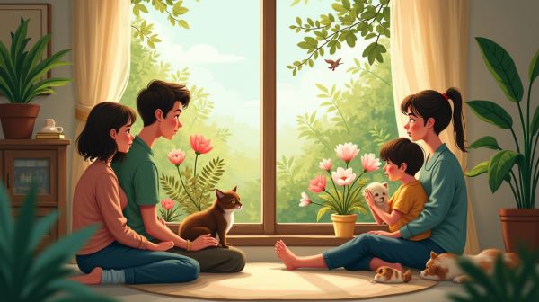 Vivre avec des animaux : comment préserver la qualité de l'air chez soi